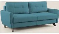 Divano Letto 2 Posti 168x97x96 cm in Tessuto Azzurro