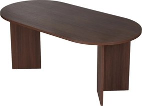 Tavolo da pranzo con effetto noce 89,5x180 cm Sablin – Kalune Design