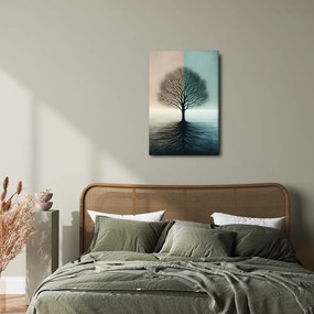 Quadro su tela – Albero di luce e ombra
