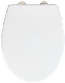 Sedile del wc in acciaio inox bianco Vorno - Wenko