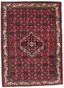 Hamedan Tappeto persiano 110 x 150 Rosso (Iran) Annodato A Mano