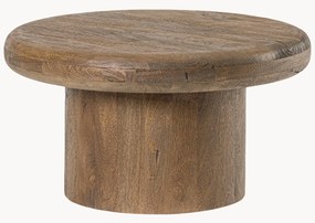 Tavolino rotondo in legno di mango Lopez