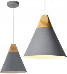 Lampada da soffitto pensile Scandi A Grigio