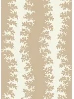Josephine Munsey Carta da parati Elkhorn Stripe - Stepping Stone/ Ringhill White