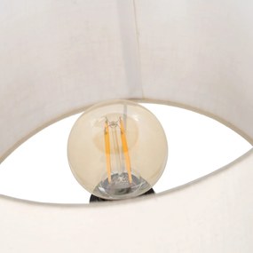 Lampada da tavolo Cristallo Metallo 35 x 35 x 63 cm