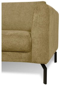 Divano in senape 165 cm Gomero - Scandic