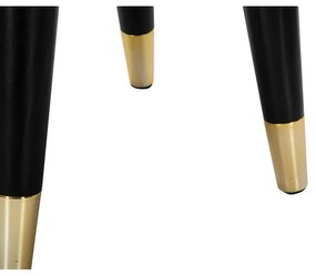 Pouf in velluto crema Paris - Mauro Ferretti