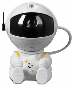 Proiettore LED RGB LED/5W/5V a forma di astronauta + telecomando
