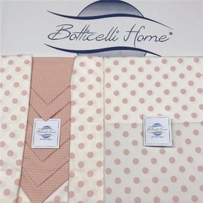 Servizio da Tavola Botticelli Home X 6 Persone Progress Pois Rosa  Colore Rosa, Dimensioni e Misure Tavola 6 Persone