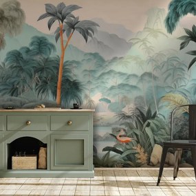 Fotomurale Darwin, verde 400X300 cm