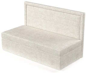 Letto singolo imbottito crema 80x200 cm Scala - Maison de Rêve