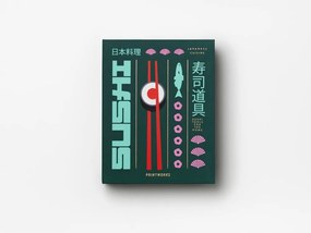 Set per il sushi in acciaio inox/in bambù The Essentials Sushi Tools – Printworks