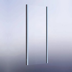 Pannello laterale per box doccia Namara L 70 x H 195cm, Sp. 8 mm vetro vetro senza finitura / trasparente profilo in alluminio argento anodizzato