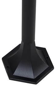 Lanterna da terra da esterno nera 120 cm IP44 - Havana