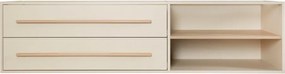 Letto da bambini beige con contenitore rete non inclusa 90x200 cm Captain – Roba