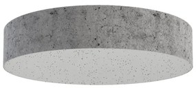 Plafoniera LED industriale Punnet, grigio Ø 50 cm LUMICOM