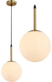 LAMPADA DA SOFFITTO DI VETRO BIANCO APP431-1CP