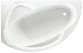 Vasca idromassaggio angolare SAMOA bianco 150 x 85 cm 0 bocchette