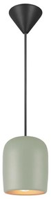 Nordlux - Lampadario a sospensione con filo NOTTI 1xE27/25W/230V verde
