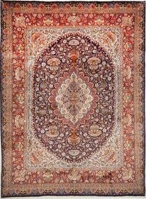 Kashan Tappeto 290x390 (Iran) Annodato A Mano