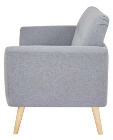 HANSEL - divano stile scandinavo in tessuto