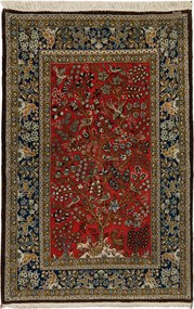 Ghom Tappeto 100x160 (Iran) Annodato A Mano