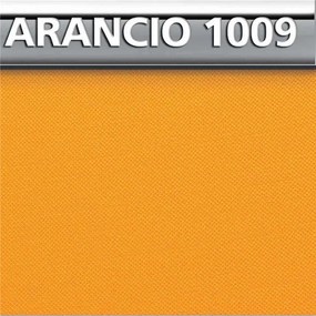 Copridivano Biancaluna Genius Color ElasticizzatoTinta Unita  Colore Arancione, Dimensioni e Misure 1 posto da cm 80 a cm. 130