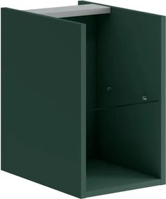 Scocca per base sottolavabo Opera laccato opaco verde foresta L 30 x H 50 x P 45.5 cm