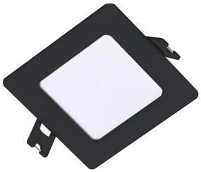 Rabalux 71228 - Lampada LED da incasso SHAUN LED/3W/230V 9x9 cm nero