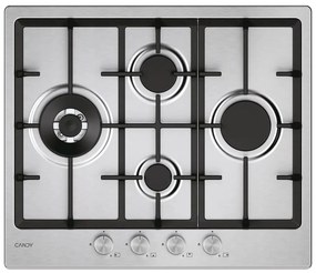 Piano cottura 4 fuochi CHG6D4WTX GHISA INOX CANDY inox