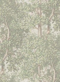 Sandberg Carta da parati Charles - Light Green