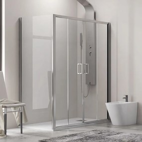 Box doccia 190x90 doppio scorrevole altezza 180cm | KAM-KNF6000S - KAMALU