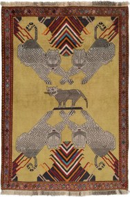 Gabbeh Tappeto persiano 130 x 190 (Iran) Annodato A Mano