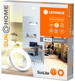 Ledvance - Lampadario LED dimmerabile su filo SUN@HOME CIRCULAR LED/18,5W/230V Wi-Fi