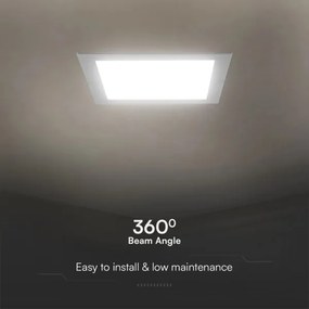 Lampada LED da incasso SAMSUNG CHIP LED/3W/230V 6500K 9x9 cm bianco