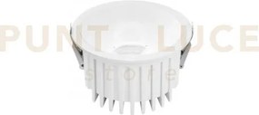 Incasso led quantum bianco 18w 2000lm cct 3000k / 4000k / 6500k ip4...