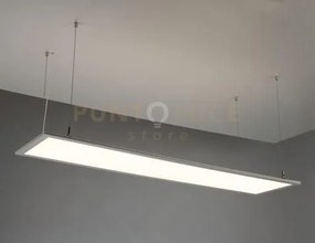 Pannello led bianco 40w 5600lm 4000k 119,5x29,5x0,9cm doppia illumi...
