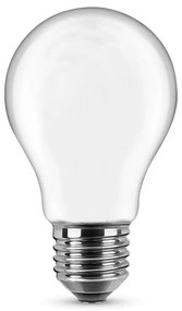 Lampadina Led Opaca a Filamento E27 A60 a bulbo 7W Bianco freddo 6500K Novaline