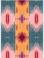 Mindthegap Carta da parati Patola - Red/ Blue/ Yellow/ Pink