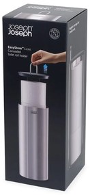 Porta carta igienica in metallo argentato Luxe - Joseph Joseph