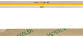 Striscia LED COB 8W/m 24VDC IP20 5m Professional Colore Bianco Naturale 4.000K