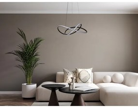 Lampadario dimmerabile a sospensione su cavo LED/85W/230V 3000-6500K + telecomando