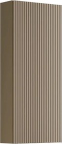 Pensile Opera 1 anta reversibile laccato opaco nocciola L30 H80 P17 cm