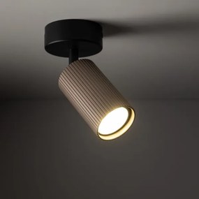 Faretto TUNE 1xGU10/10W/230V nero/marrone