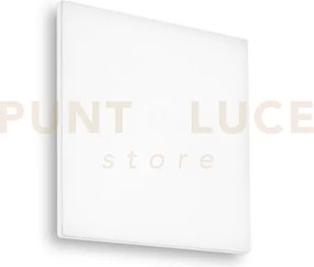 Mib plafoniera led 3000k 18w 1950lm 30x30cm bianca ip65