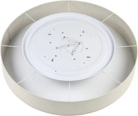 Brilagi - Plafoniera LED SIRIJA, 6x E27 (max. 60 W), 230 V, Ø 80 cm, colore crema