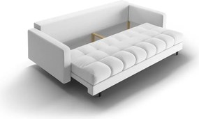 Divano grigio chiaro allungabile/con contenitore 222 cm Bali – Cosmopolitan Design