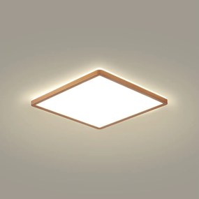 Brilagi - Plafoniera LED per bagno Ultra Slim, 18W/230V, 30x30 cm, oro rosa, IP54