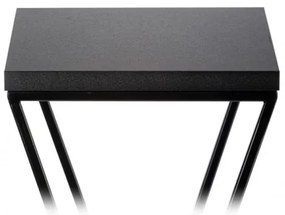 Portafiori LOFT 100x24 cm nero