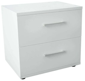 HARALD - comodino 2 cassetti moderno